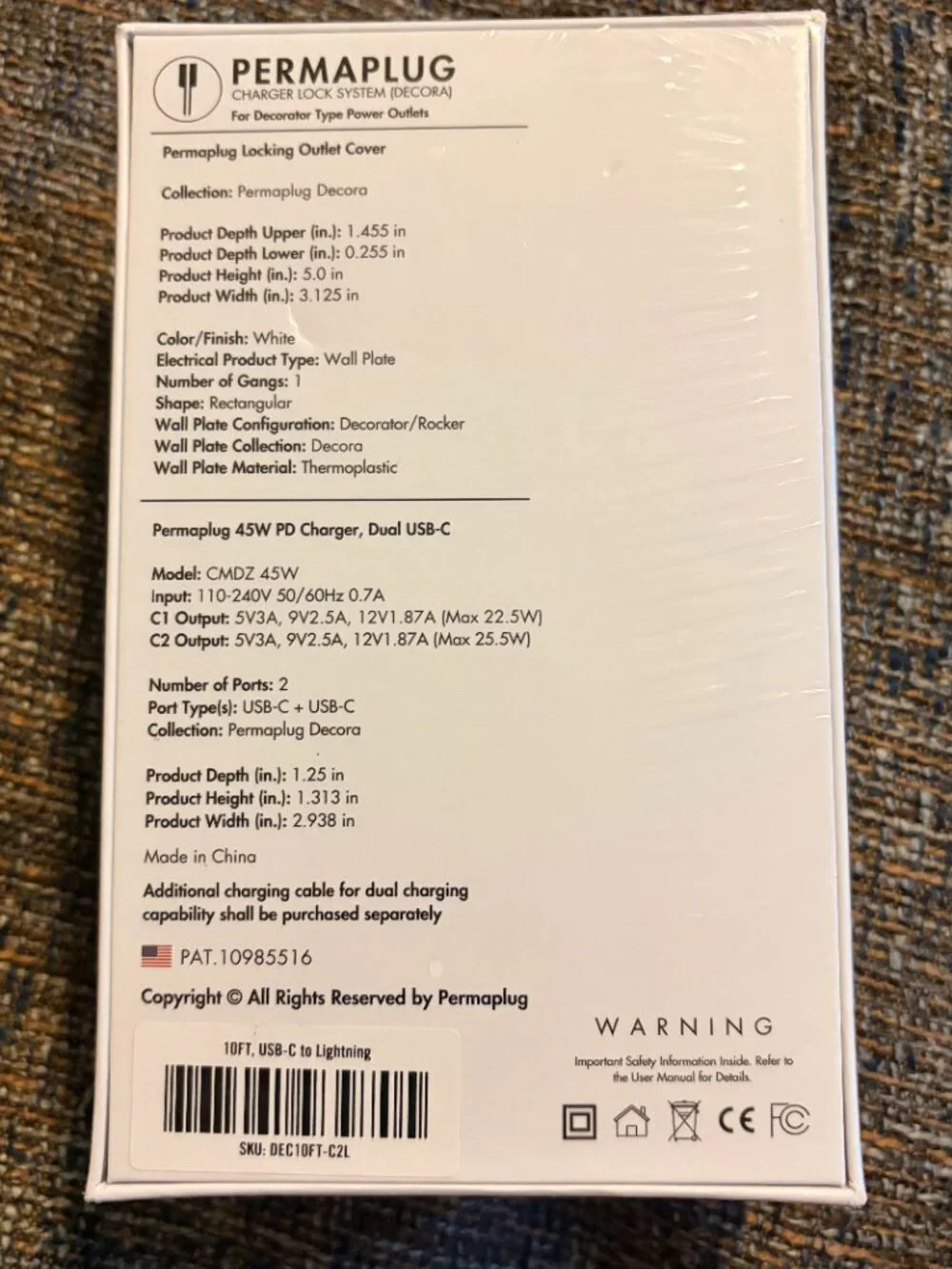 Permaplug Charger Lock